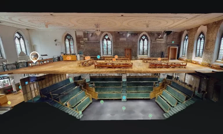 Smock Alley Theatre Ireland-Theatre 3D Digital Virtual Tour-Portfolio Project 2